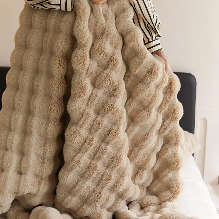 Soft Warm Premium Winter Throw Blanket for Couch, Chair and Bed | Premium Throw for Winter Evenings | Throw Blankets