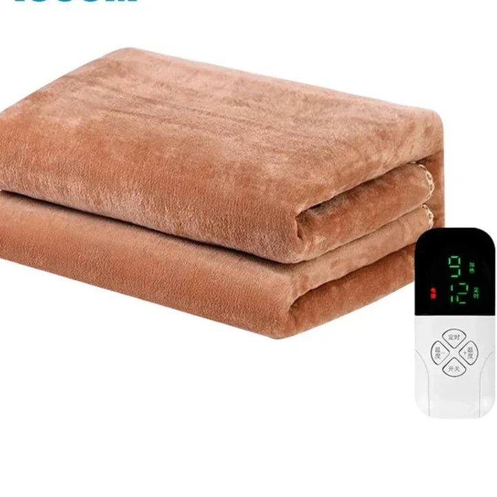 Smart Electric Blanket with Intelligent Thermostat for Mattress | Thermostat-Controlled Bed Warmth | Heated Blankets