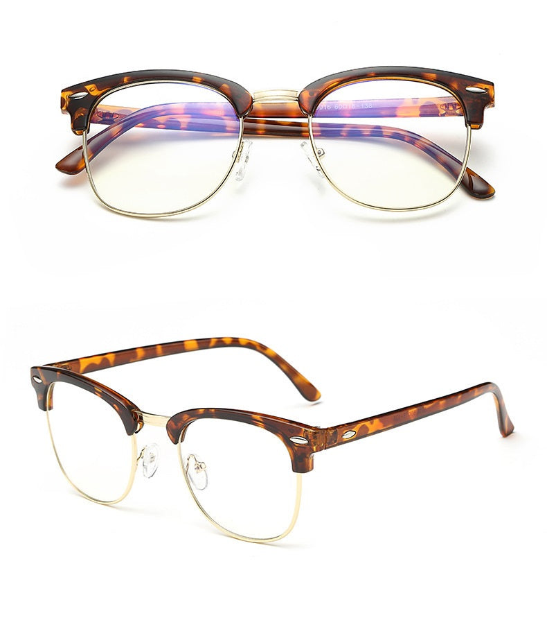 Anti-Glare Blue Light Blocking Glasses with UV Coating, Ultra-Light Frame | Clear-View Screen Glasses, Only 22.7 g | Blue Light Glasses