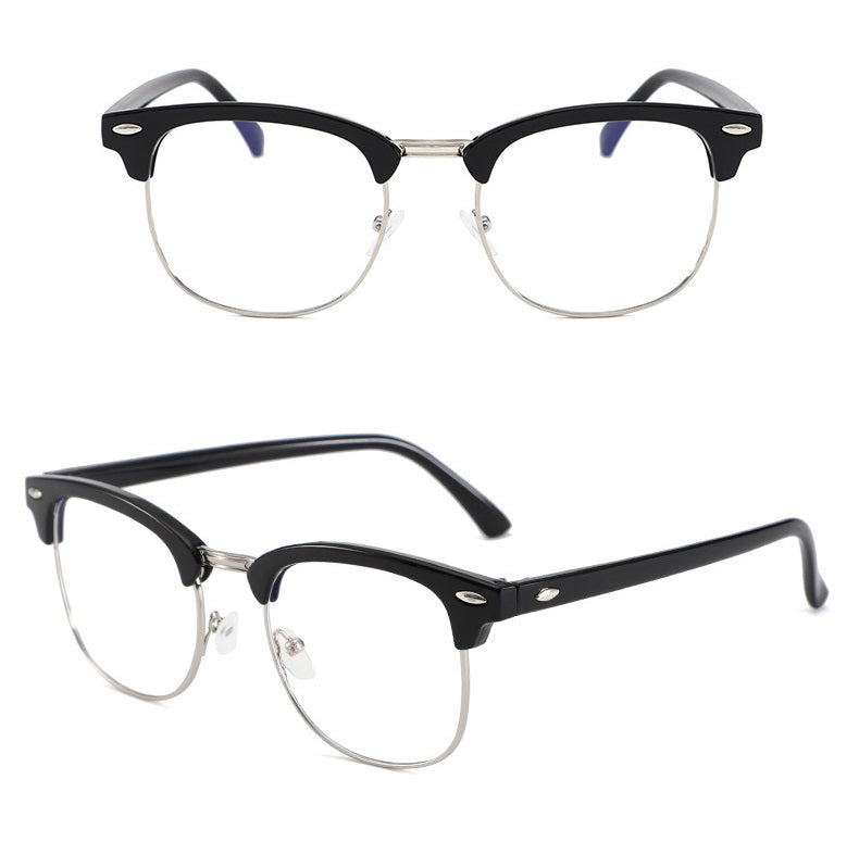 Anti-Glare Blue Light Blocking Glasses with UV Coating, Ultra-Light Frame | Clear-View Screen Glasses, Only 22.7 g | Blue Light Glasses