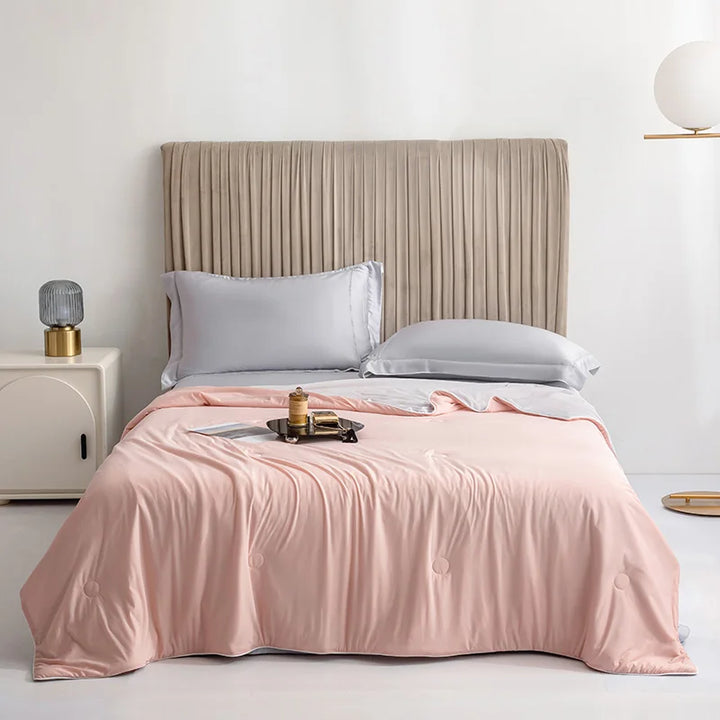Cooling Comforter for Hot Sleepers, Lightweight and Reversible | Cool Touch for Warm Nights | Comforters