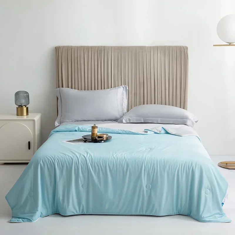 Cooling Comforter for Hot Sleepers, Lightweight and Reversible | Cool Touch for Warm Nights | Comforters