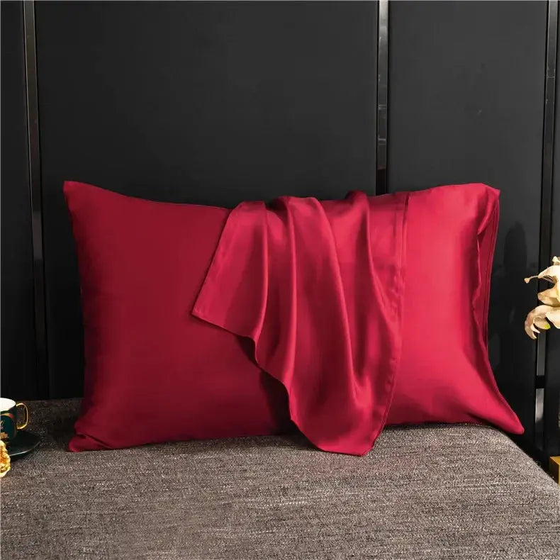 Mulberry Silk Pillowcase with Smooth Cooling Feel for Hair and Skin | Silky Smooth Nights | Pillowcases