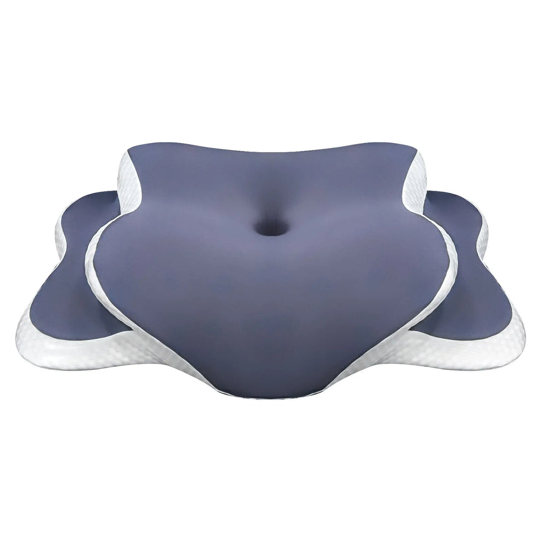 Memory Foam Butterfly Neck Pillow with Two Support Heights | Pick Your Pillow Height | Bed Pillows