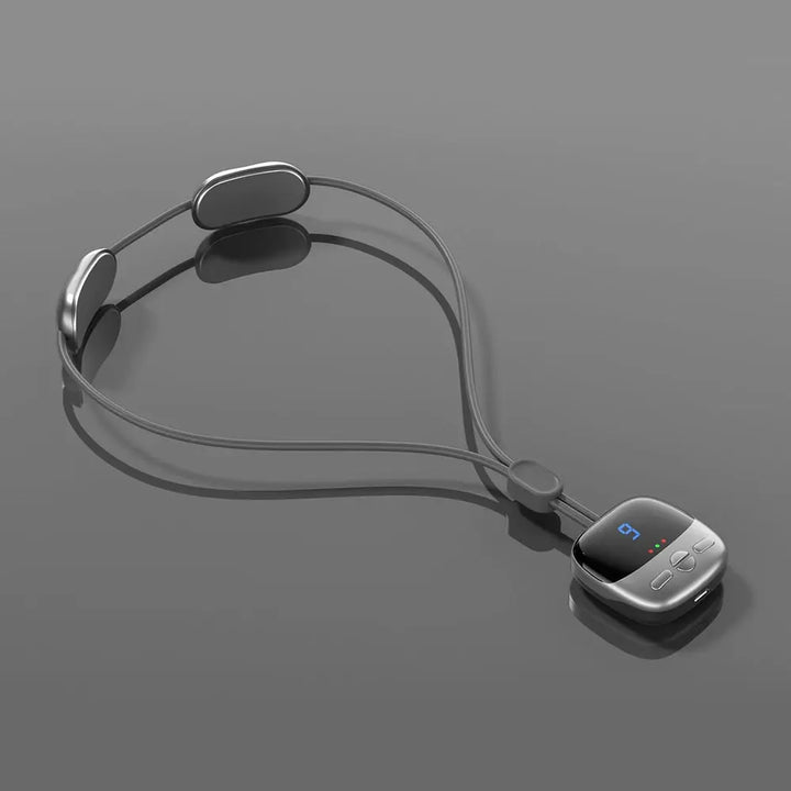 Portable EMS Neck Massager with Heat Compress for Daily Relaxation | Heated Neck Relaxation Anywhere | Neck Massagers