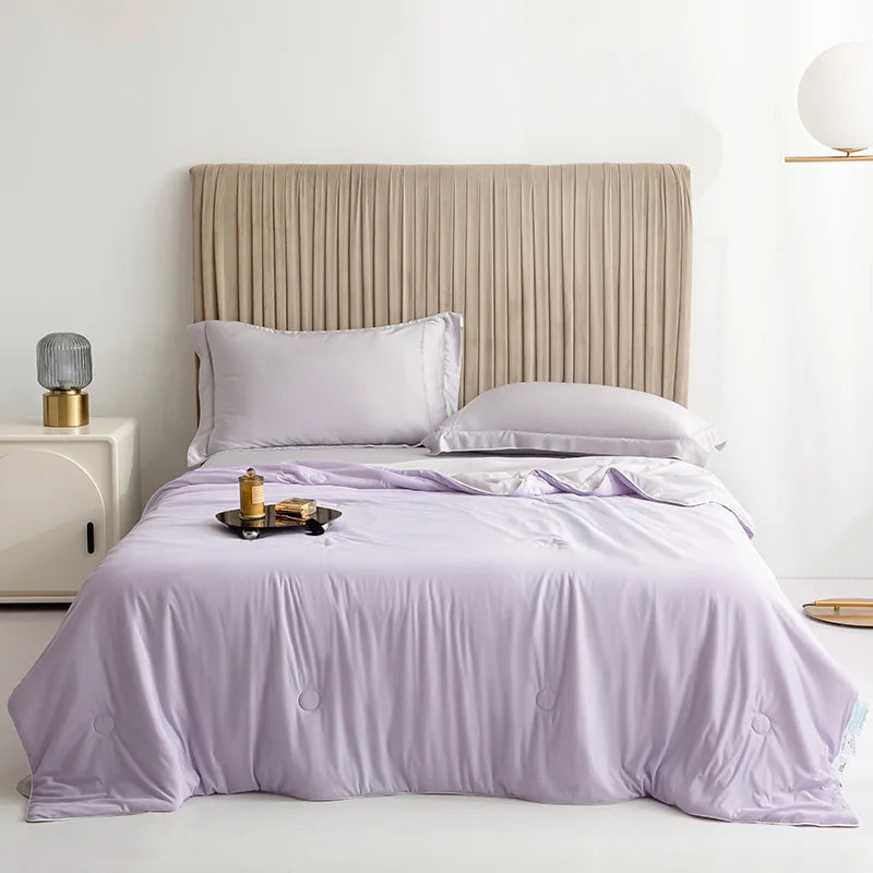 Cooling Comforter for Hot Sleepers, Lightweight and Reversible | Cool Touch for Warm Nights | Comforters