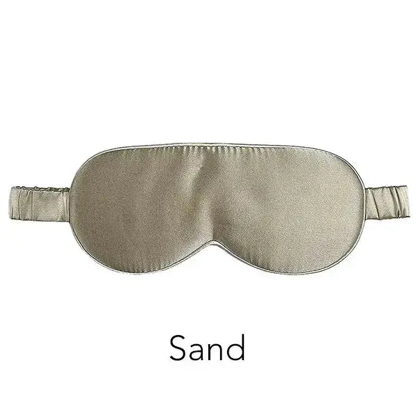 Bamboo Sleep Mask for Travel with Soft Strap in Six Colours | Breathable Bamboo Light Blocker | Sleep Masks