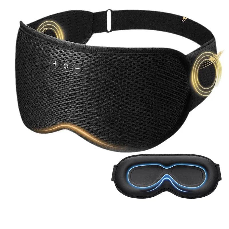 Bluetooth Sleep Mask with Headphones and Hands-Free Calling | Listen, Rest and Take Calls | Sleep Masks