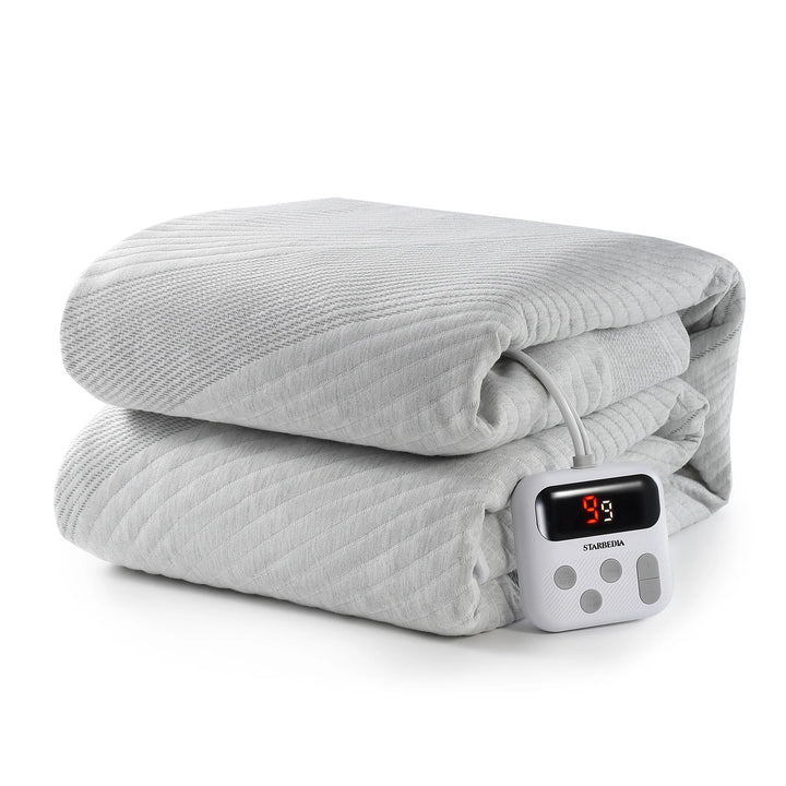 Electric Heated Mattress Pad with 10 Heat Settings and Deep Pocket | Adjustable Warmth for Your Bed | Heated Mattress Pads