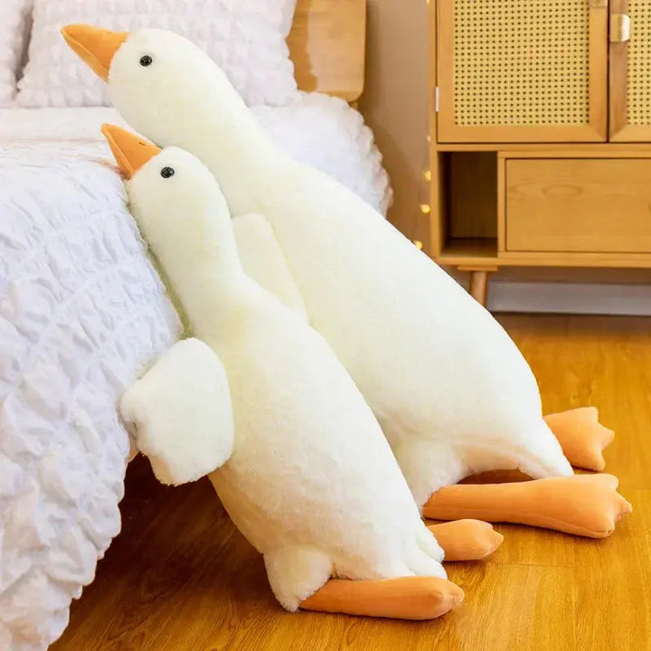 Funny Long Goose Plush Pillow, 20in 35in or 51in Hugging Toy | Giant Goose Hugging Pillow | Plush Pillows