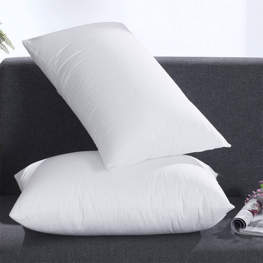 3-in-1 Microfibre Sleeping Pillow with Allergen-Resistant Coating | All-Night Comfort, Cool Feel | Bed Pillows