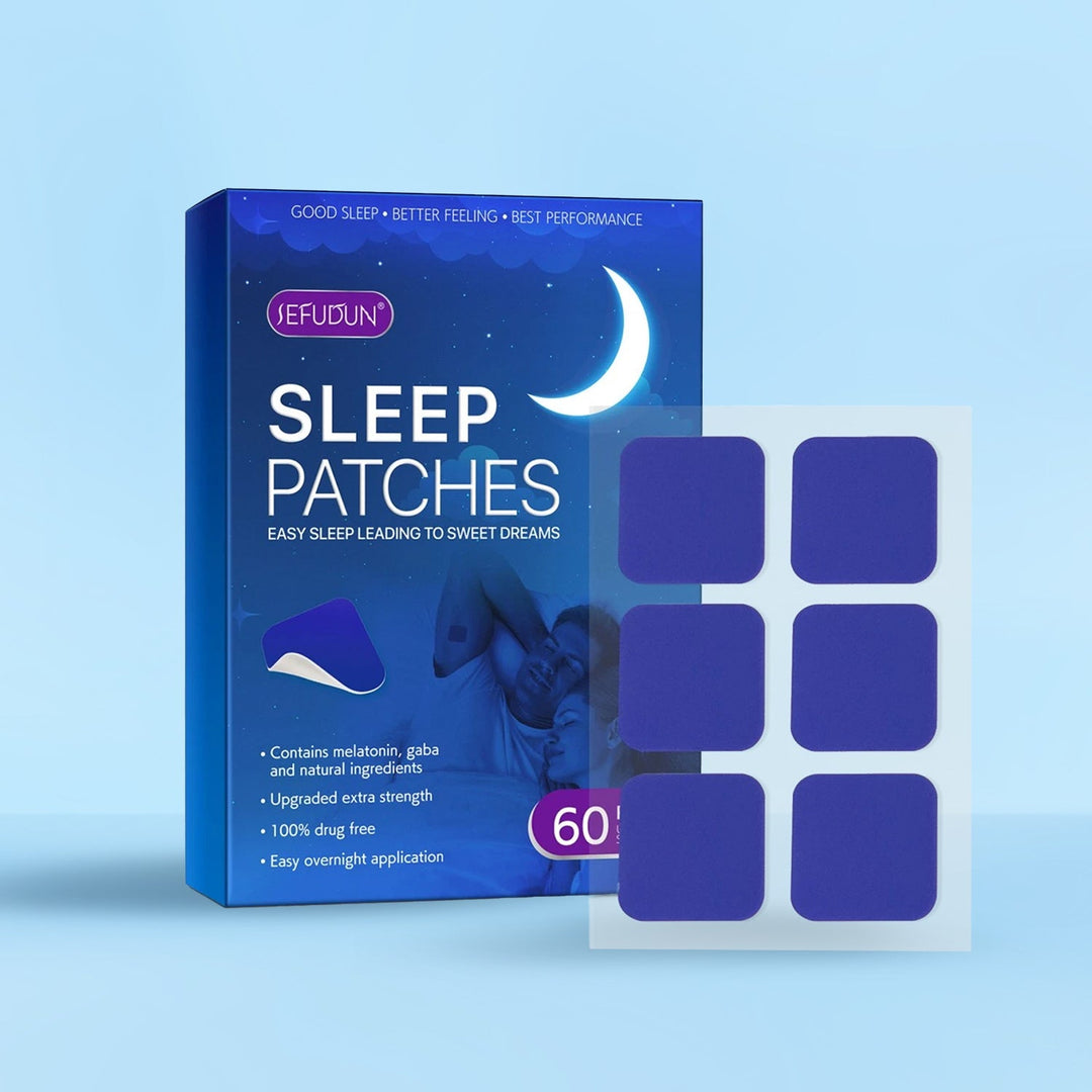 Overnight Slow Release Magnesium Bedtime Patches for a Calm Routine | Easy Overnight Patch, No Pills | Sleep Aids