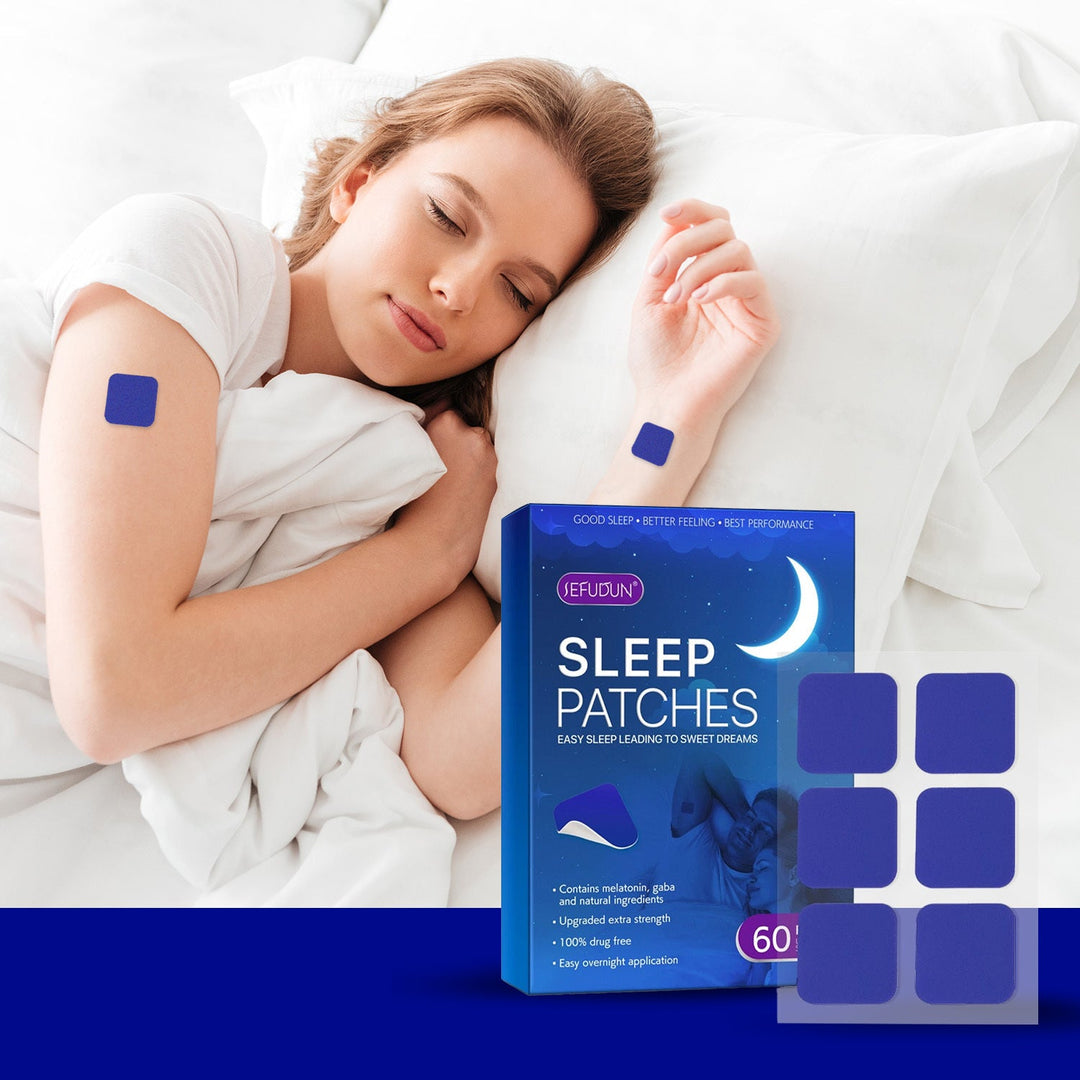 Overnight Slow Release Magnesium Bedtime Patches for a Calm Routine | Easy Overnight Patch, No Pills | Sleep Aids