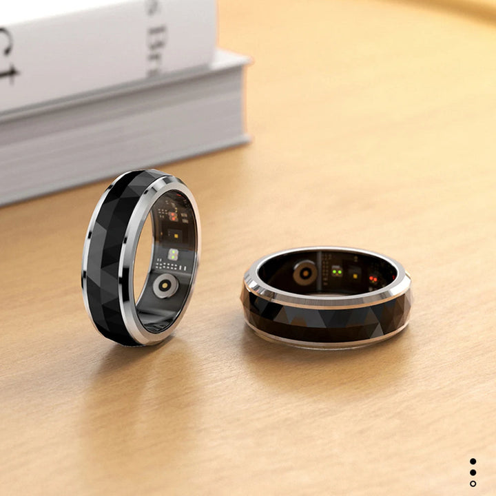 Smart Ring with Rotating Spinner, Charging Case and Sleep Tracking | Track Your Day and Fidget Too | Smart Rings