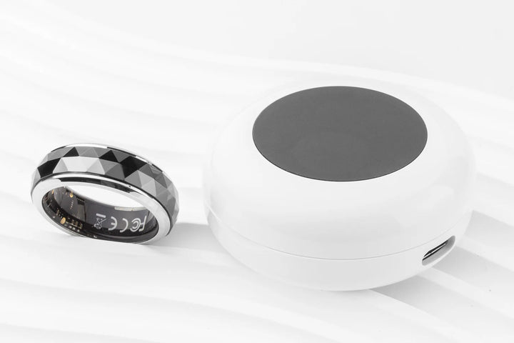 Smart Ring with Rotating Spinner, Charging Case and Sleep Tracking | Track Your Day and Fidget Too | Smart Rings
