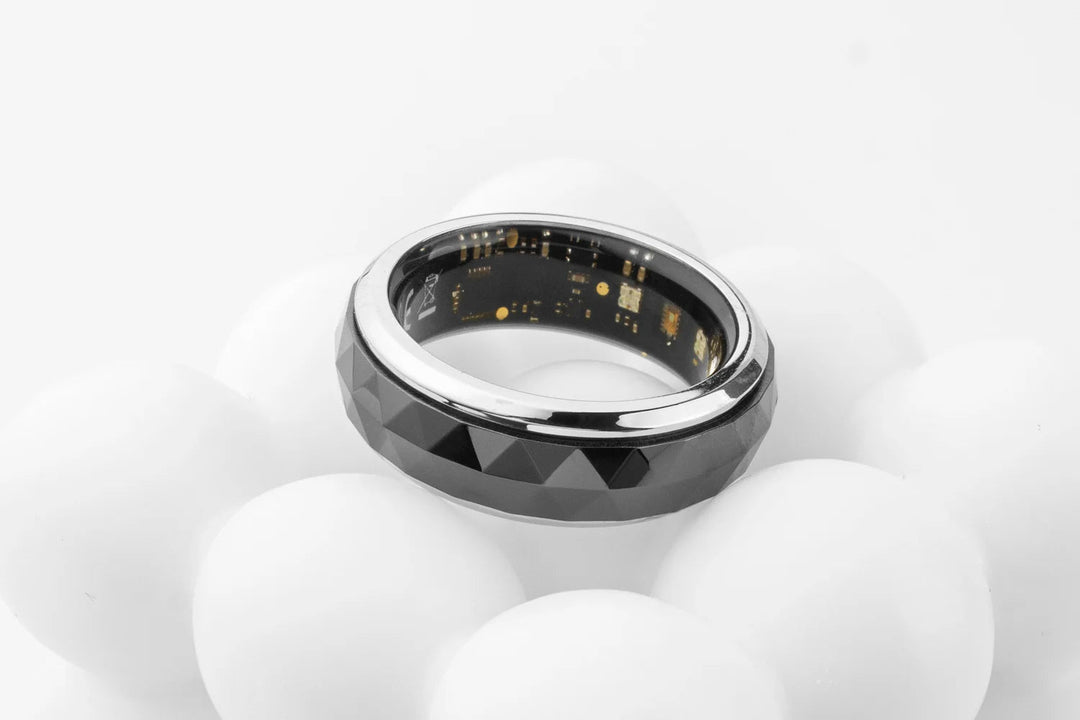 Smart Ring with Rotating Spinner, Charging Case and Sleep Tracking | Track Your Day and Fidget Too | Smart Rings