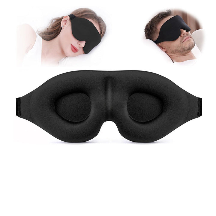 3D Memory Foam Sleep Mask with Eye Space That Keeps Pressure Off Lashes | Mask Without Pressure on Lashes | Sleep Masks