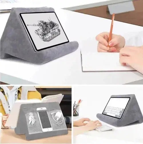 Multi-Angle Tablet Cushion for Reading and Watching in Bed | Prop Your Tablet at the Right Angle | Reading Pillows
