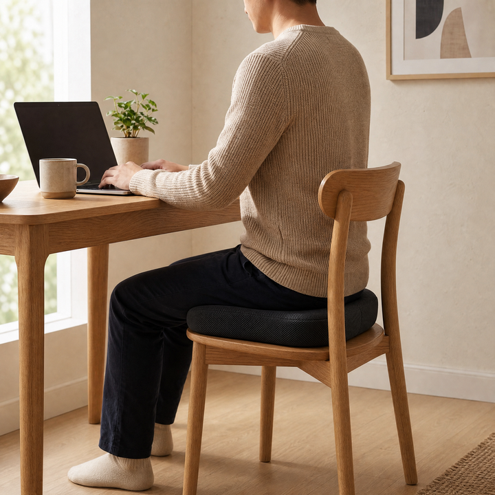 U-Shaped Cutout Seat Cushion for Tailbone Comfort at Work and Driving | U-Shaped Cutout for Tailbone Relief | Seat Cushions