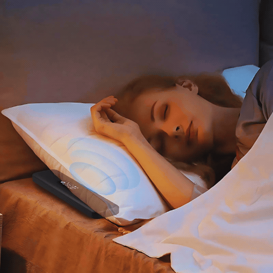Slim Bluetooth Under Pillow Speaker for Sleep Sounds and Meditation | Private Audio Without Earbuds | Sleep Speakers
