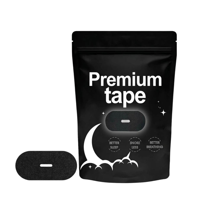 Breathable Sleep Strips with Gentle Adhesive in Pink or Black | Breathable Strips for a Calmer Evening | Sleep Accessories