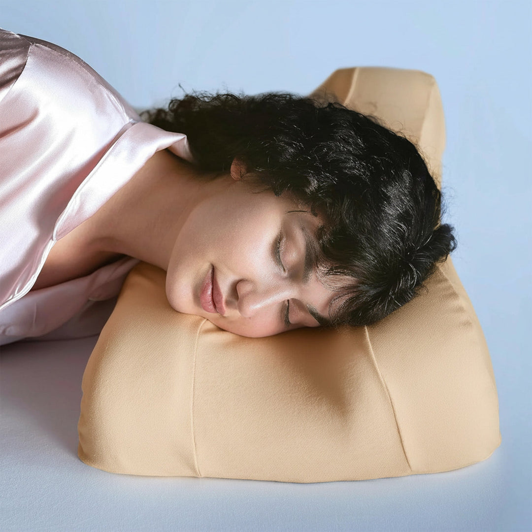 Beauty Pillow with Face-Friendly Shape for Comfortable Sleep | Gentle Sleep for Your Face | Beauty Pillows