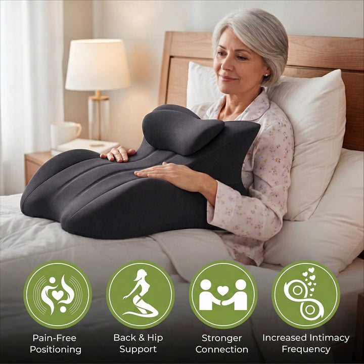 Inflatable Comfort Pillow for Every Position in Four Colours | Adjustable Support Anywhere | Inflatable Pillows