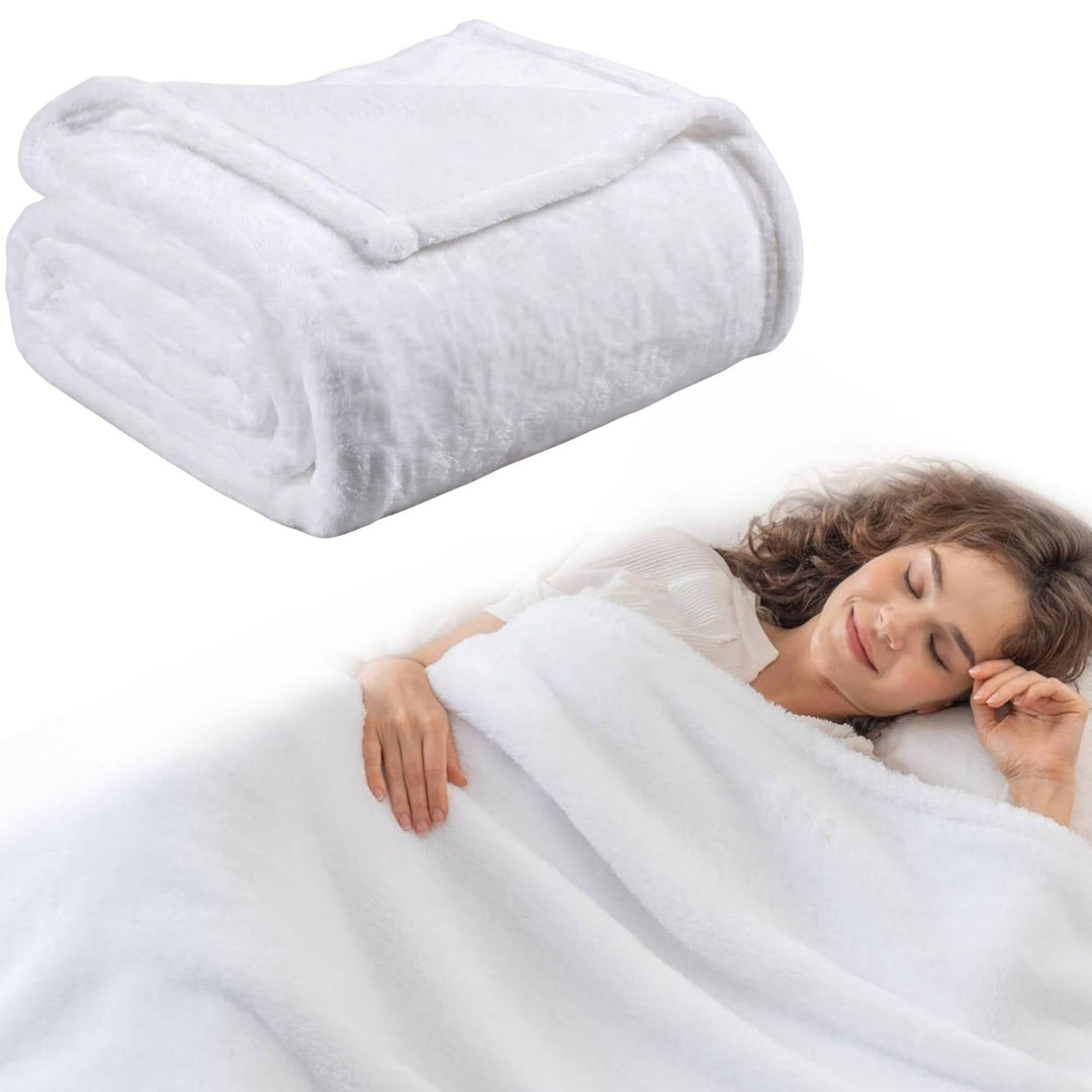 Dual-Sided Lightweight Cooling Blanket with Breathable Knit Side | Cool Touch for Hot Sleepers | Cooling Blankets