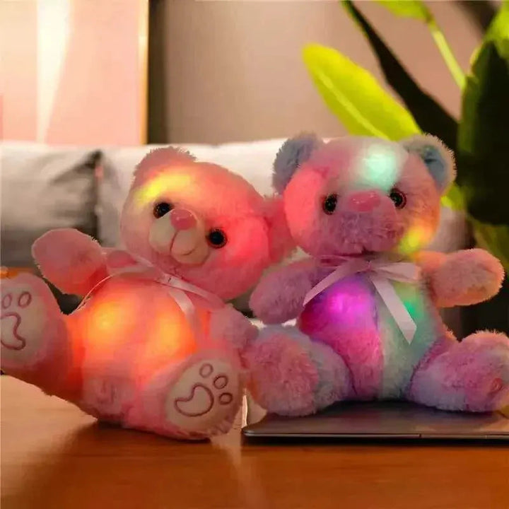 Teddy Bear LED Glowing Plush Toy with Color-Changing Light | Soft Teddy with a Colourful Glow | Plush Toys