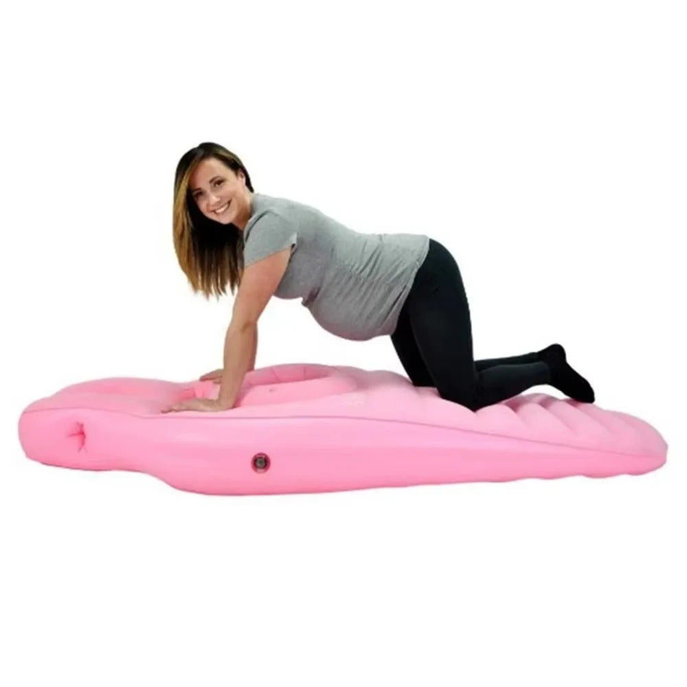 Inflatable Pregnancy Mattress with Belly Hollow and Two Air Chambers | Inflatable Rest With Bump Space | Pregnancy Pillows