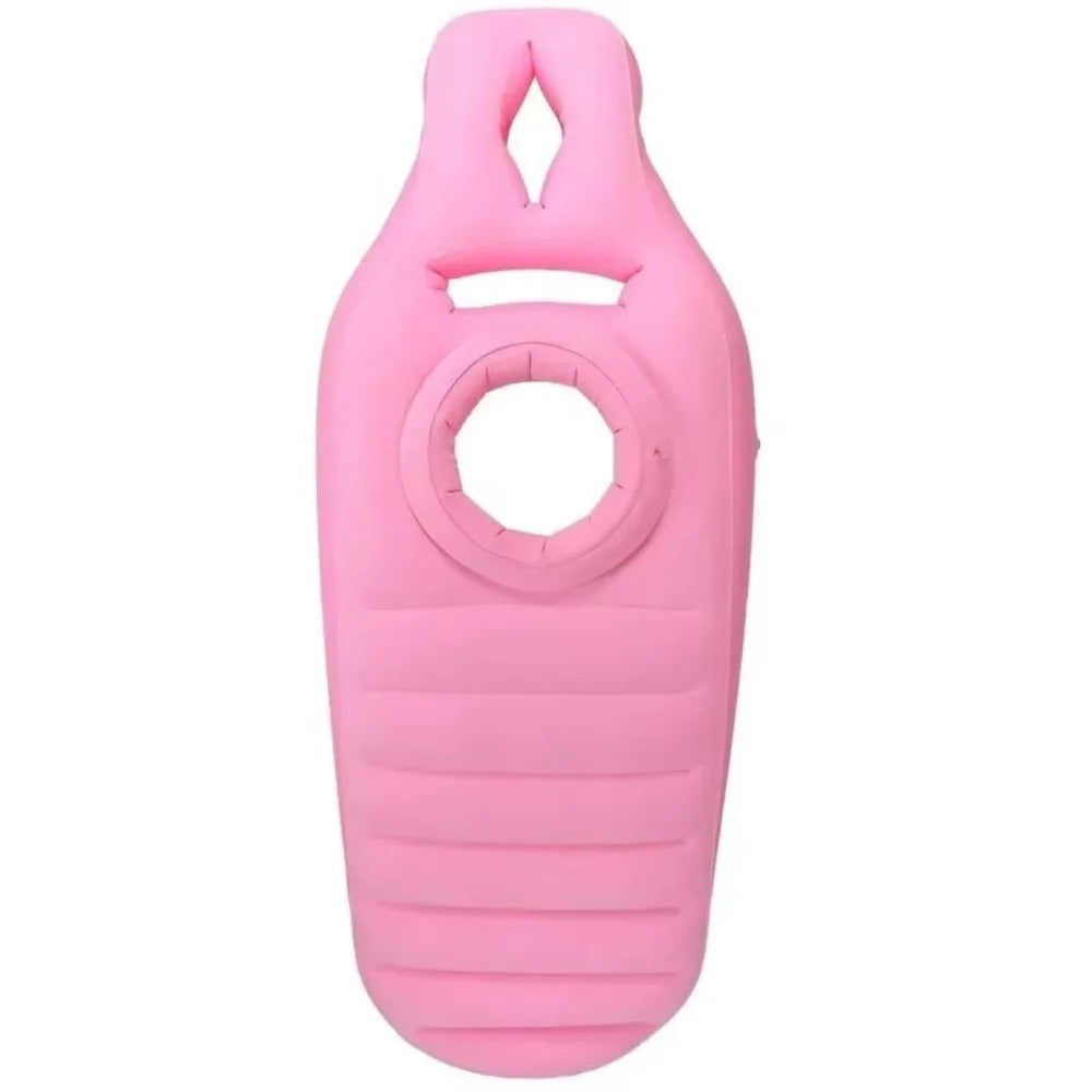 Inflatable Pregnancy Mattress with Belly Hollow and Two Air Chambers | Inflatable Rest With Bump Space | Pregnancy Pillows