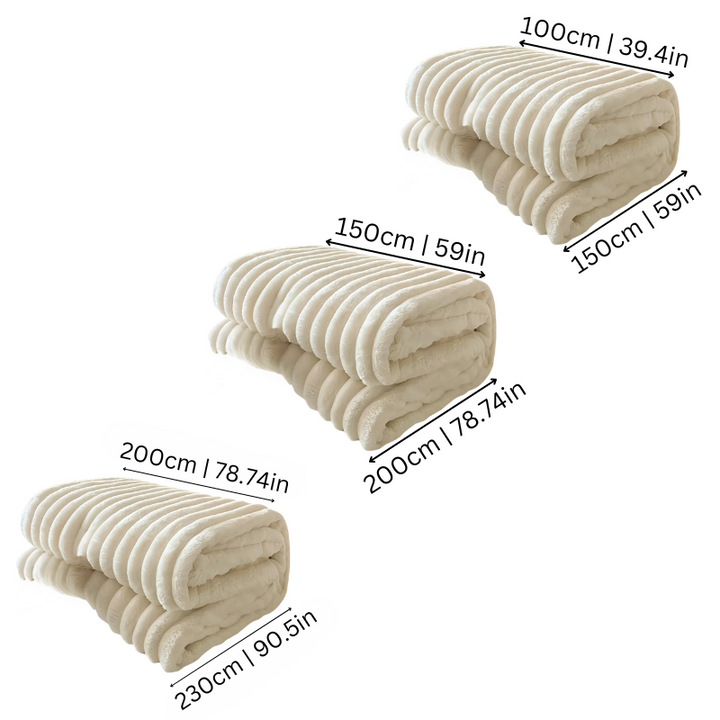 Ultra Soft Flannel Blanket in Three Sizes and Four Colours | Soft Flannel Hugs Back | Flannel Blankets