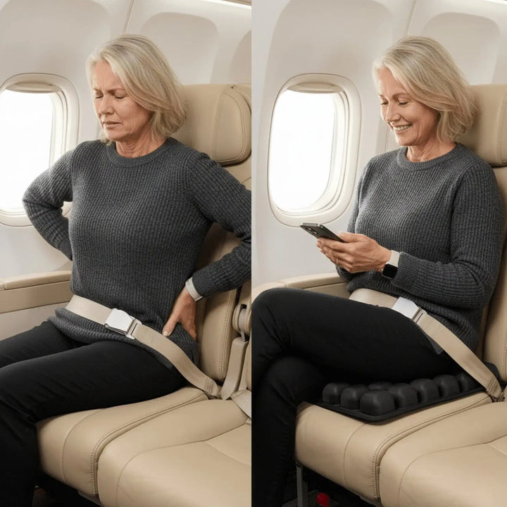 Inflatable Air Bag Seat Cushion for Travel and Daily Use | Portable Seat Comfort | Seat Cushions