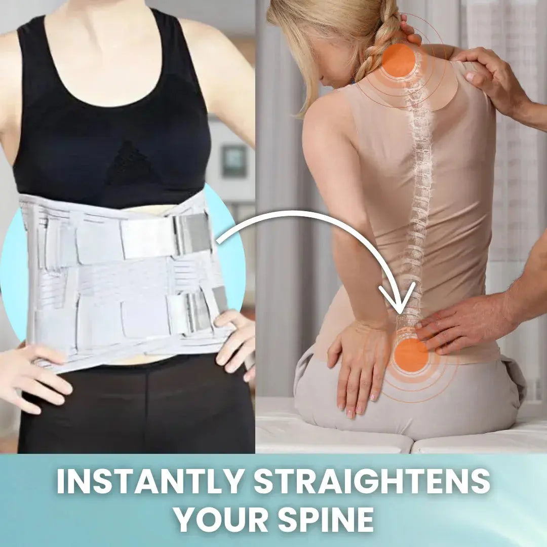 Breathable Mesh Support Belt with Dual Adjustable Straps | Discreet Mesh Support for Daily Wear | Support Belts