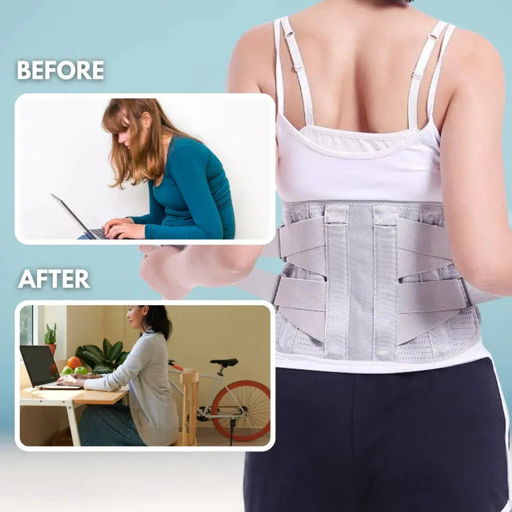 Breathable Mesh Support Belt with Dual Adjustable Straps | Discreet Mesh Support for Daily Wear | Support Belts