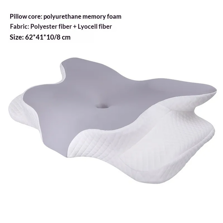 Wearclo | Ergonomic Sleep Support Pillow | Neck &amp; Head Alignment | Memory Foam