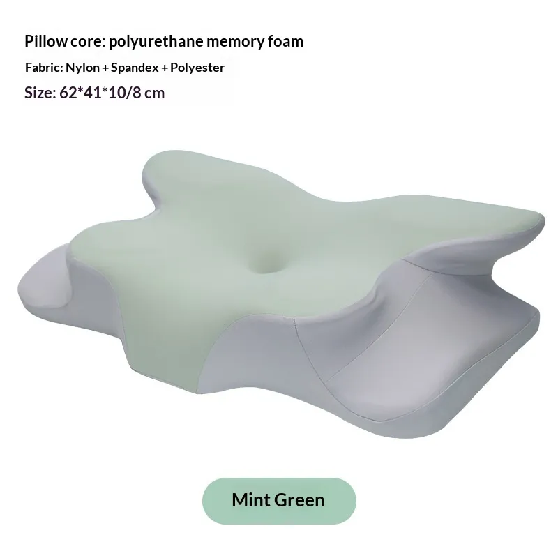Wearclo | Ergonomic Sleep Support Pillow | Neck &amp; Head Alignment | Memory Foam