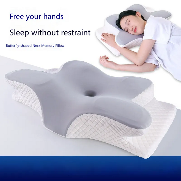 Wearclo | Ergonomic Sleep Support Pillow | Neck &amp; Head Alignment | Memory Foam