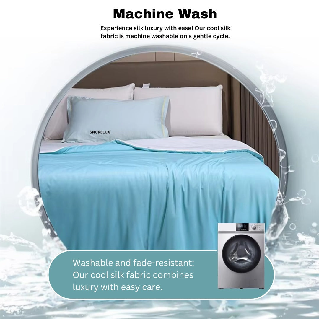 Ultra-Soft Double-Sided Cooling Blanket for Hot Sleepers and Sensitive Skin | Cool-Touch Softness All Night | Cooling Blankets