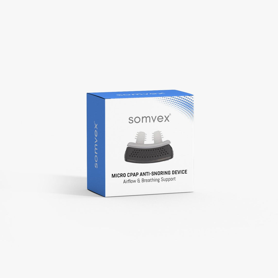Compact USB Rechargeable Nasal Airflow Device with Quiet Micro Fan | Quiet Compact Airflow for the Night | Sleep Aids