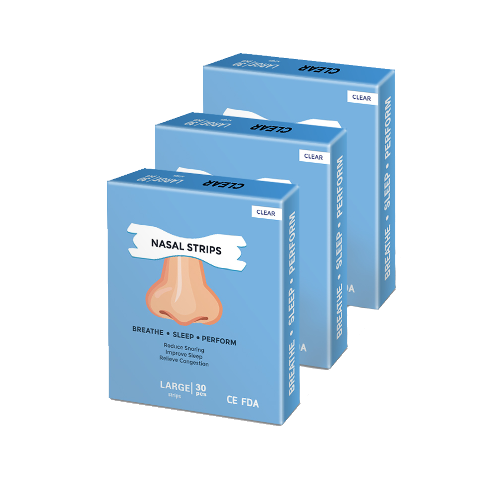 Breathable Nasal Strips for Night-Time Comfort, 30 Strips | Gentle Lift for Easier Nasal Breathing | Nasal Strips