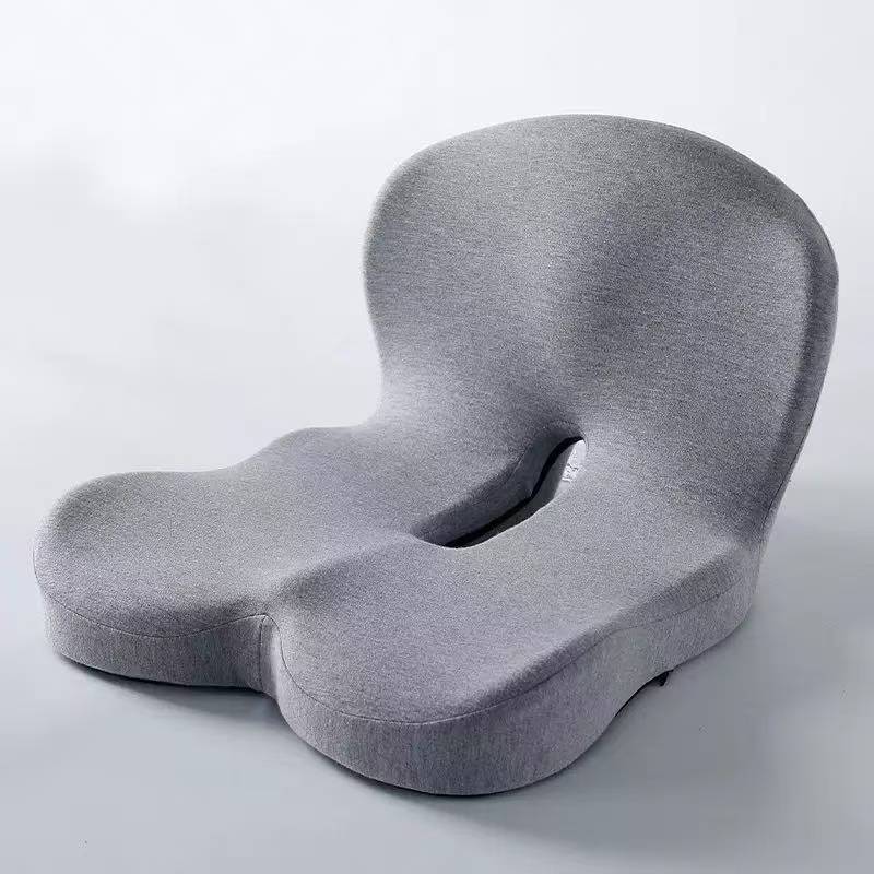 Contoured Memory Foam Seat Cushion Duo for Office and Car | Two Cushions, Two Seats | Seat Cushions