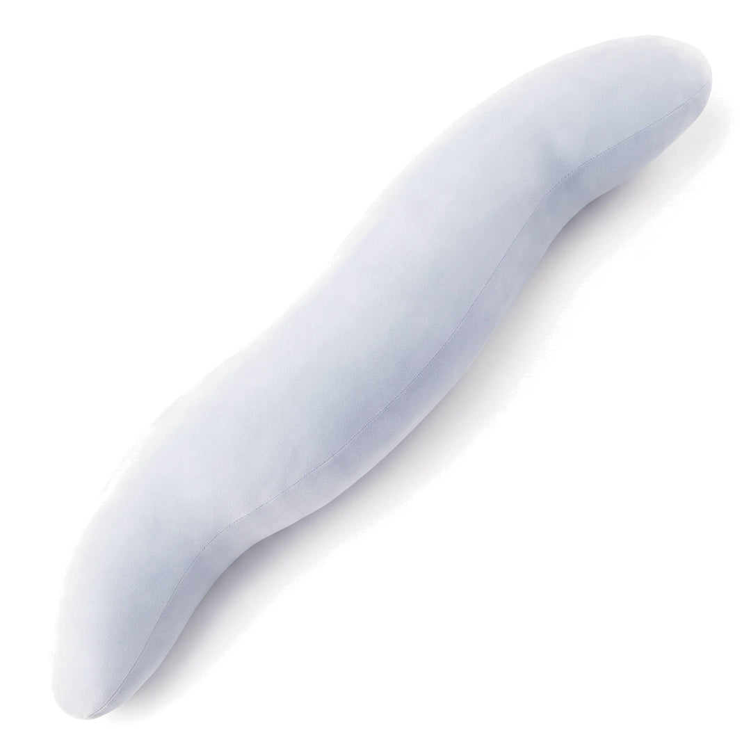 Ergonomic Wave Double Curve Body Pillow for Side Sleepers, 41in | Wave-Shaped Cushioning for Side Sleeping | Bed Pillows