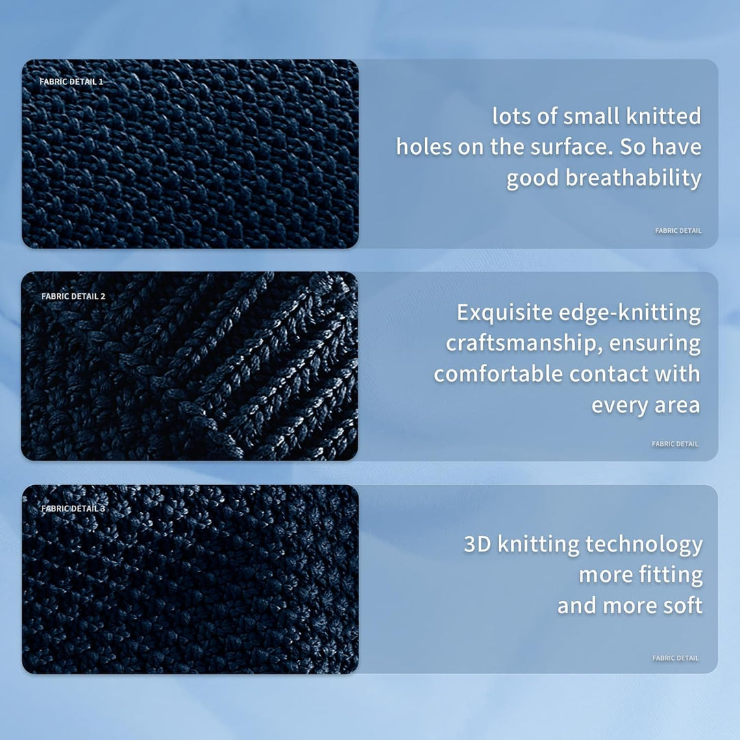 Knitted Weighted Blanket in Cooling Microfiber, 5 to 20 lb Options | Breathable Knit Weighted Comfort | Weighted Blankets