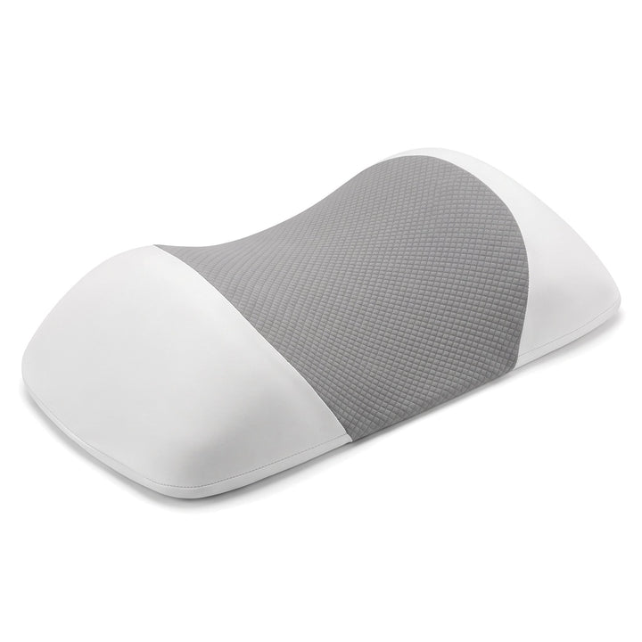 Contoured Memory Foam Lumbar Cushion with Anti Slip Base | Grippy Contoured Back Support | Lumbar Cushions