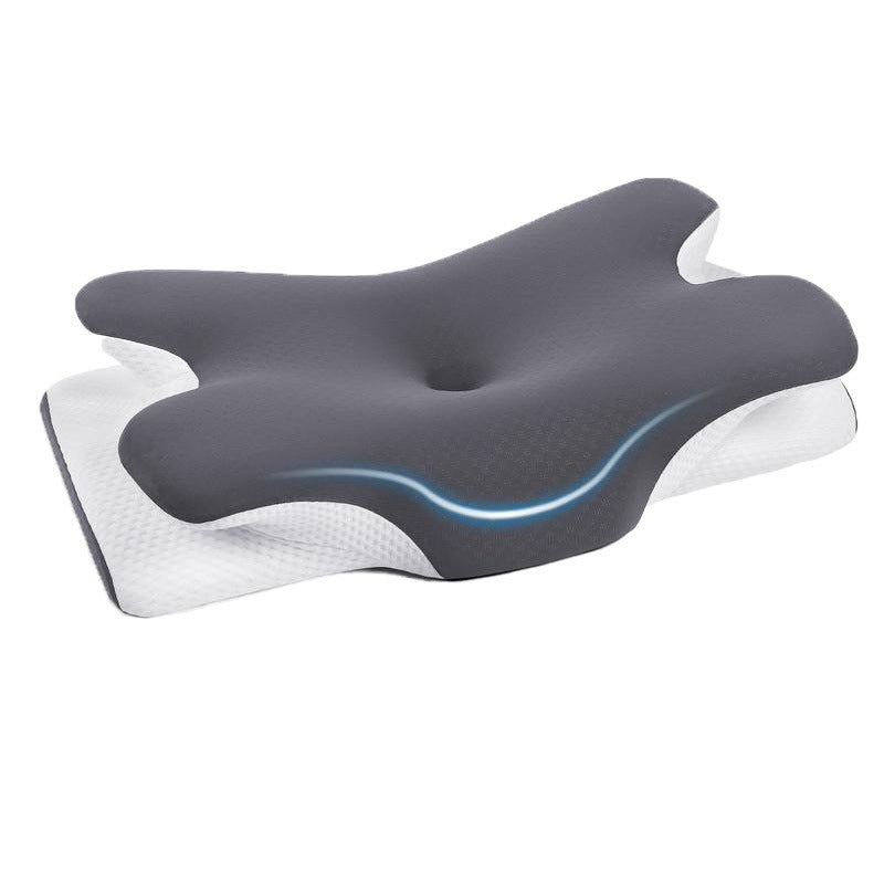 Adjustable Memory Foam Pillow with Neck Support for Side and Back Sleepers