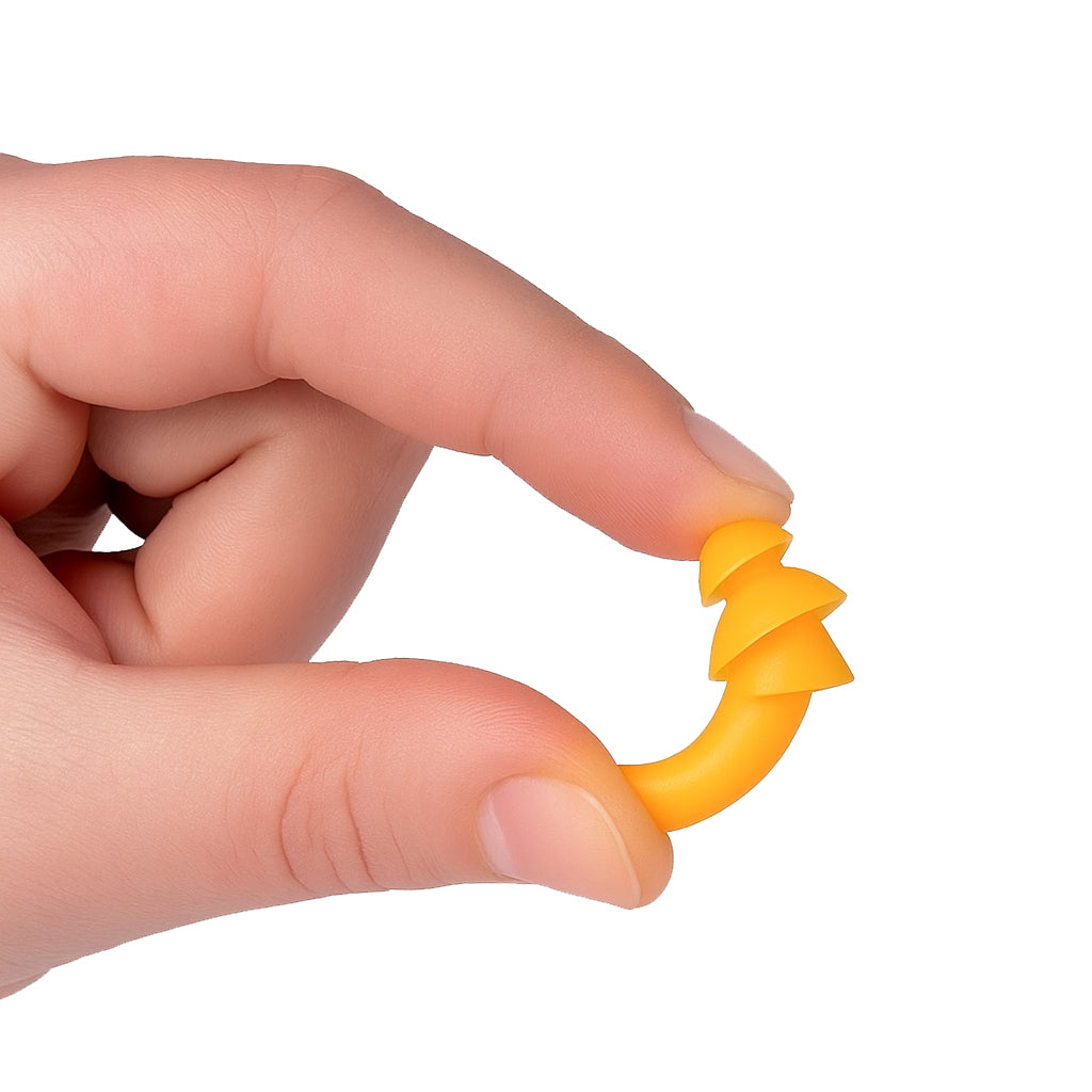 Reusable Silicone Earplugs with Cord, 28 dB Noise Reduction, Washable | Soft Silicone Quiet for Loud Places | Earplugs