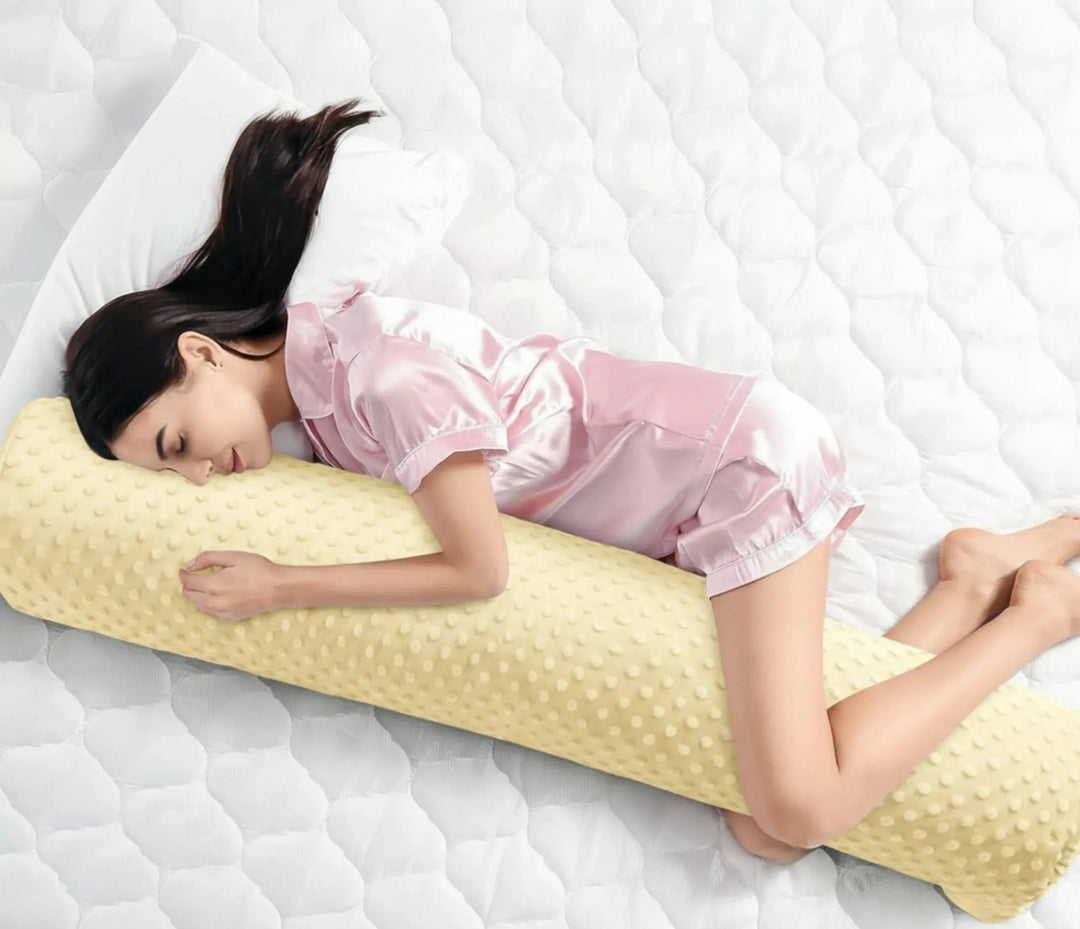 Full Length Memory Fiber Body Pillow in Two Lengths | Even Support From Shoulder to Knee | Body Pillows