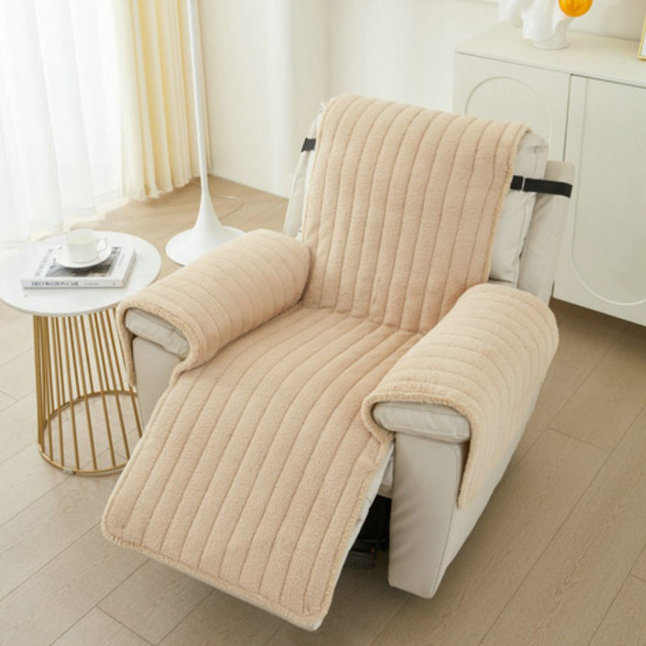 Non-Slip Microfiber Recliner Protector Cover with Full Coverage | Recliner Protection That Stays Put | Recliner Covers