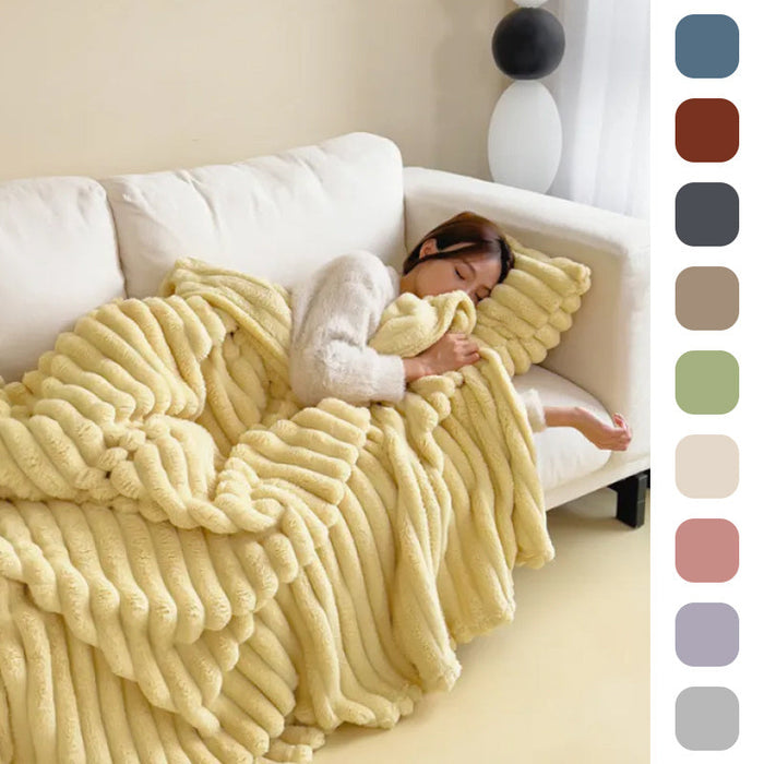 Soft Lightweight Blanket for Cold Winter Evenings, Six Colours | Easy, Soft Winter Evenings | Fleece Blankets